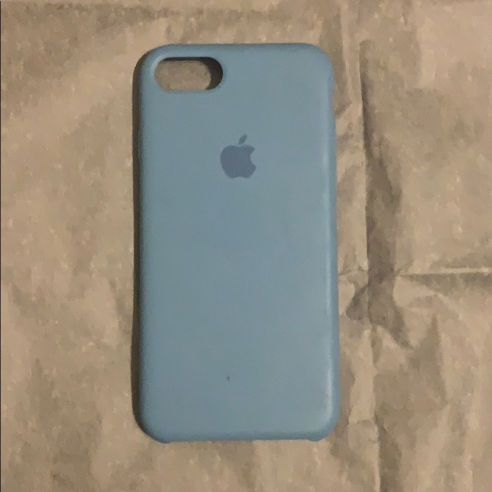 Denim blue apple phone case for iPhone 7/8